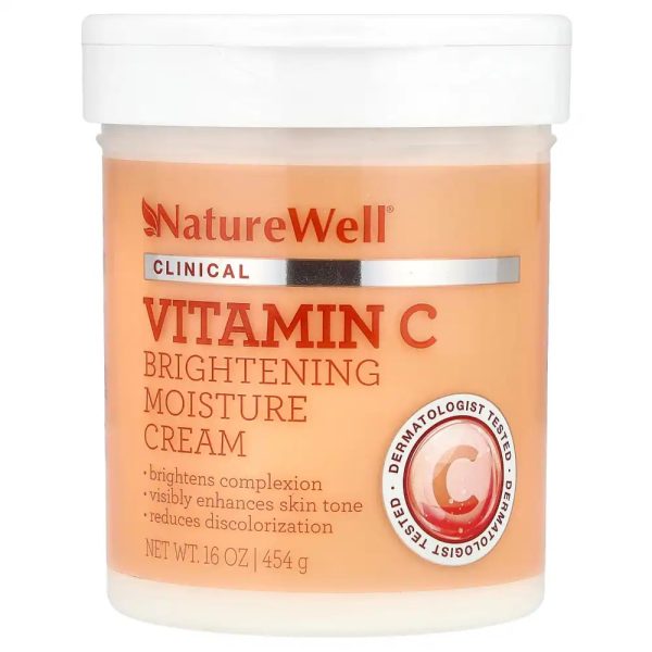 Naturewell Vitamin C Brightening Moisture Cream - 16 oz (454 g)